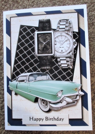 A5 Male Card by Davina Rundle