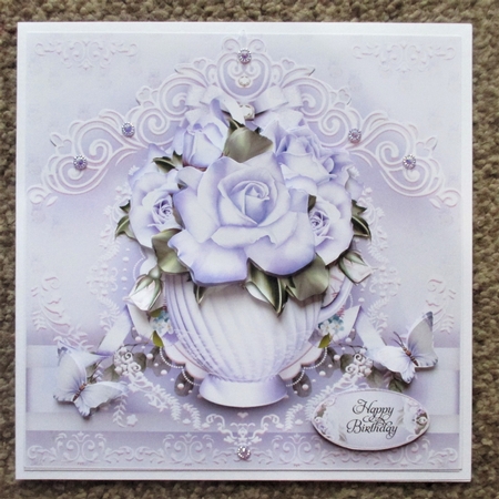 Backing Papers for Vintage Floral Bouquet Mini Kits request by Davina Rundle
