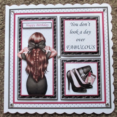 MORE FABULOUS SQUARES 7.5 Quick Layer Card & Insert Kit by Davina Rundle
