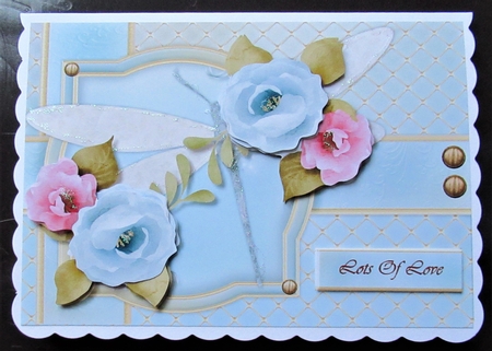 A5 Pretty Spring Flowers by Davina Rundle