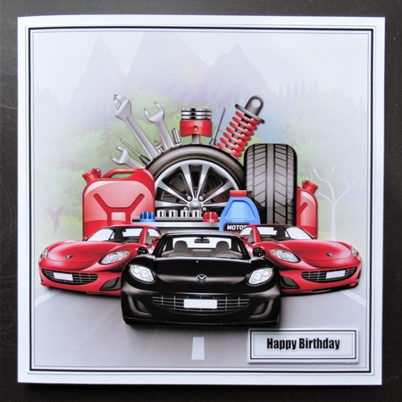 Pit Stop 8x8 Mini Kit by Davina Rundle
