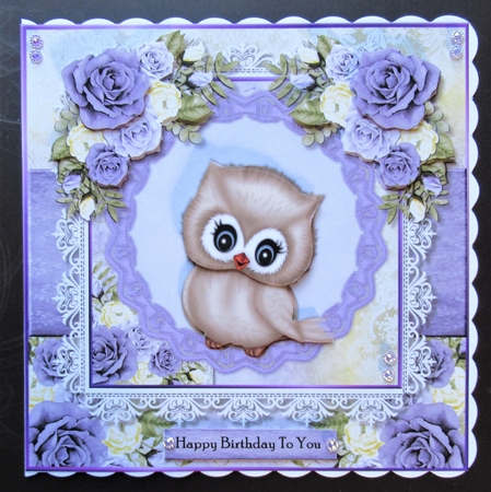 Cute Owl Mini Kit by Davina Rundle
