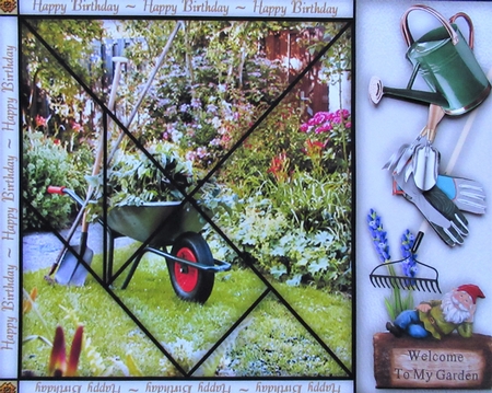 Mosaic - Gardening by Davina Rundle