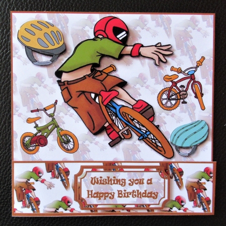 BMX Biker by Davina Rundle