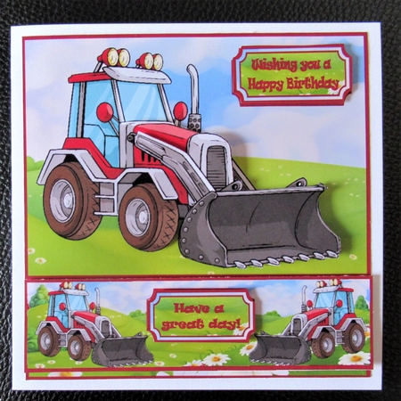 Diggit the tractor by Davina Rundle