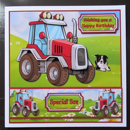 Trigger the tractor by Davina Rundle