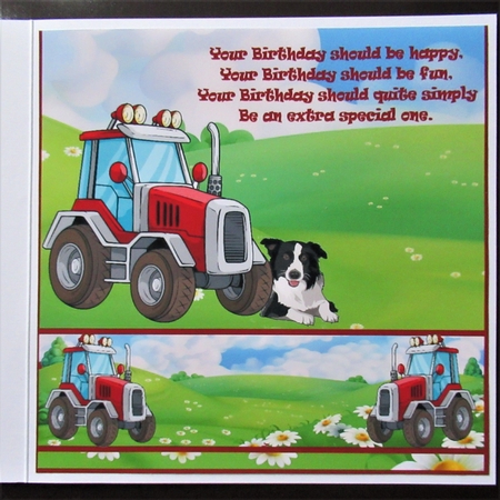 Trigger the tractor insert by Davina Rundle