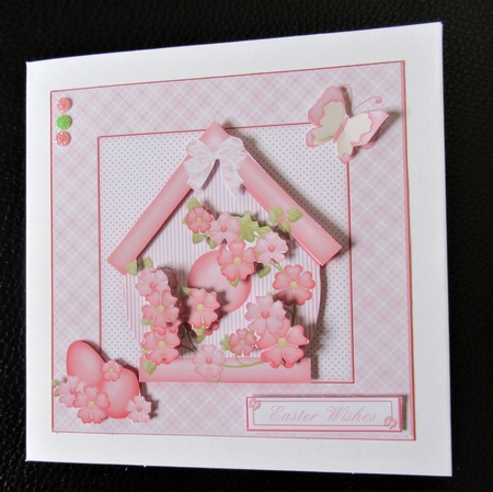 Easterwishes Card front kit by Davina Rundle