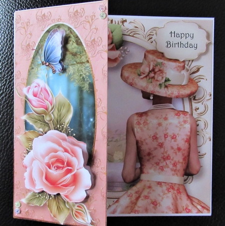 Soft Spring In Peach 8x8 by Davina Rundle
