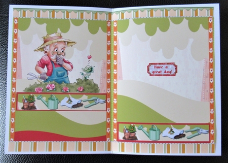 A gardeners world A5 insert by Davina Rundle