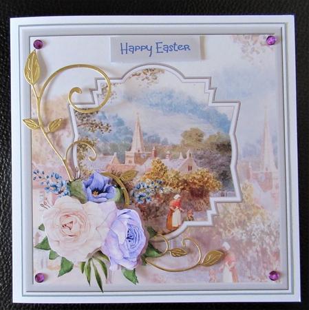 Country church 7x7 by Davina Rundle