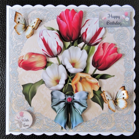 Tulip Vibrance Mini Page Kit by Davina Rundle