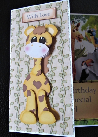 Giraffe 1 - Decoupage Sheet by Davina Rundle