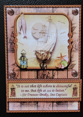 Voyage Across the Seas by Davina Rundle