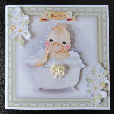 8x8 Mini Kit , Duck in a Tub  by Davina Rundle