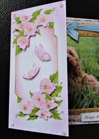 Florals & Butterflies 2 - 2 DL Toppers by Davina Rundle