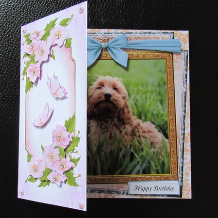 Florals & Butterflies 2 - 2 DL Toppers by Davina Rundle
