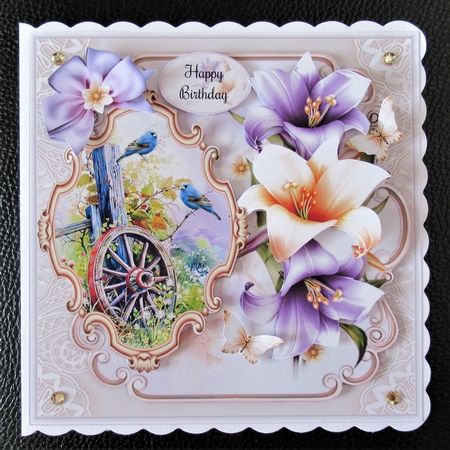 Bumper Kit of Vintage Bird Scenes Mini Kits by Davina Rundle