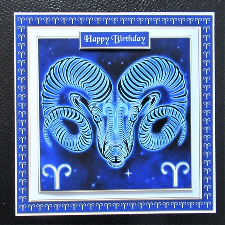 Aries Quick Card Front by Davina Rundle