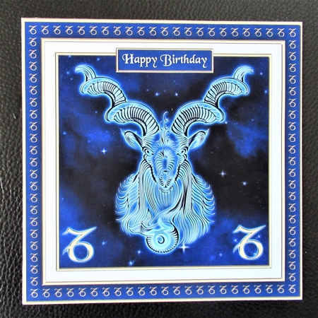 Capricorn Quick Card Front by Davina Rundle