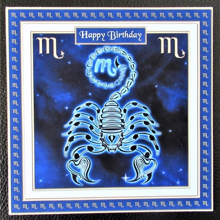 Scorpio Quick Card Front by Davina Rundle