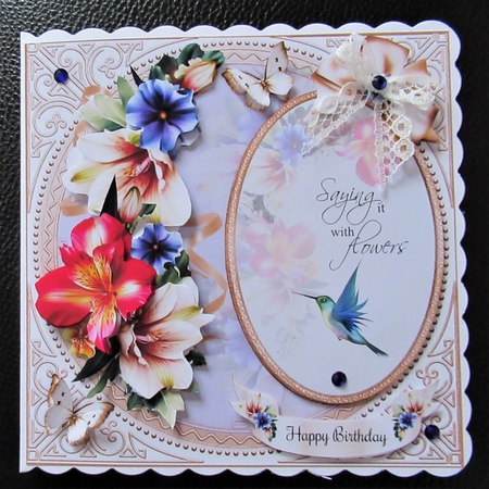 Bumper Kit of Saying it with flowers Mini Kits by Davina Rundle