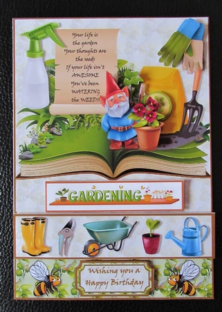 The book of gardening by Davina Rundle