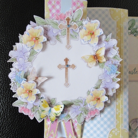 The Spirit of Easter Accordion Card, Envelope & Bookmark Kit. by Davina Rundle
