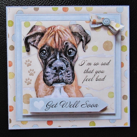 Doggy Get Well Soon Mini Kit by Davina Rundle