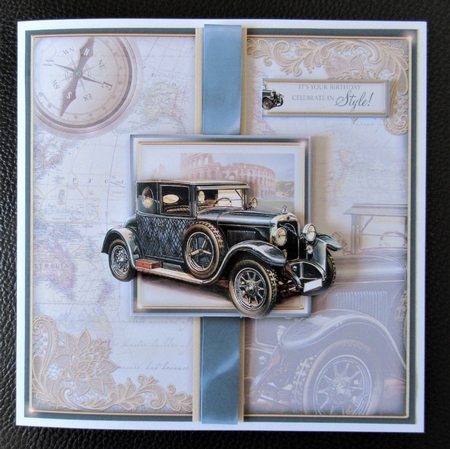 Travel in Style - Navy by Davina Rundle