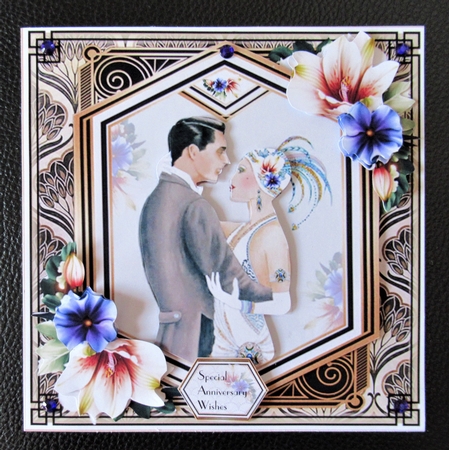 Art Deco Anniversary Mini Page Kit by Davina Rundle