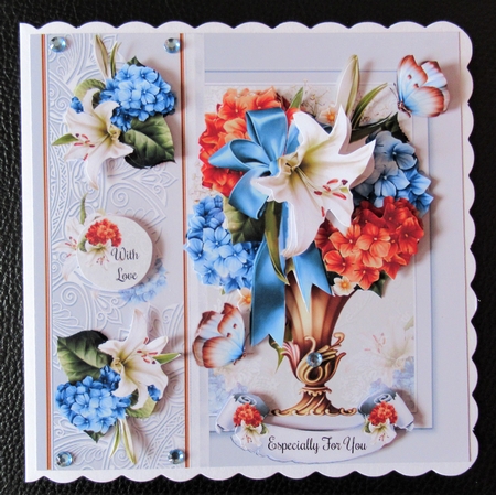 Vintage Bouquet Mini Page Kit by Davina Rundle