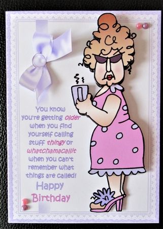 Margaret and her watchamacallit mini kit by Davina Rundle