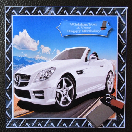 A Cool Ride - 8x8 Mini Kit by Davina Rundle