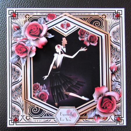Art Deco Dancers Mini Page Kit  by Davina Rundle