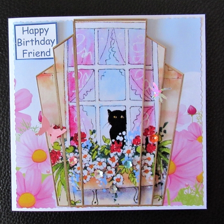 Art Deco Watercolour Stacker SCENES 3 by Davina Rundle