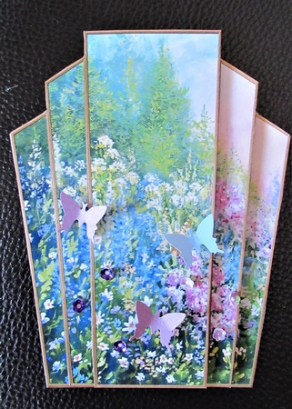 Art Deco Watercolour Stacker SCENES 6 by Davina Rundle