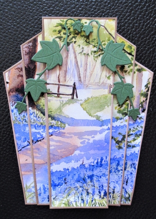 Art Deco Watercolour Stacker SCENES 24 by Davina Rundle
