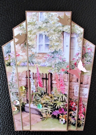 Art Deco Watercolour Stacker SCENES 26 by Davina Rundle
