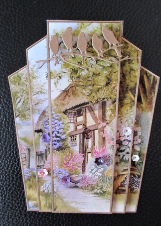 Art Deco Watercolour Stacker SCENES 29 by Davina Rundle