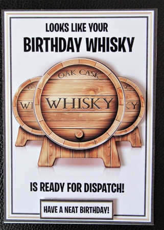 Birthday Whisky Dispatched!  by Davina Rundle