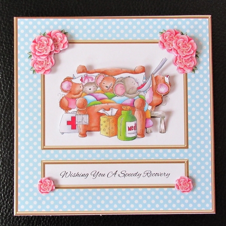 Cute Critters - Speedy Recovery Card Seven by Davina Rundle
