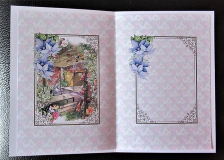 Afternoon tea A5 blank insert by Davina Rundle