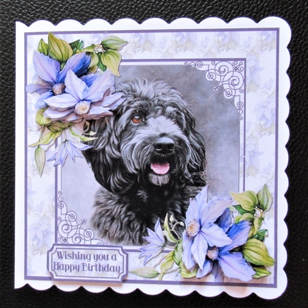 Flowers and my friend by Davina Rundle