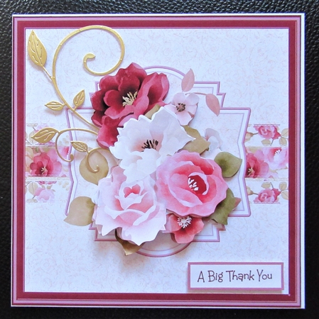 Olivia rose 7x7 card by Davina Rundle