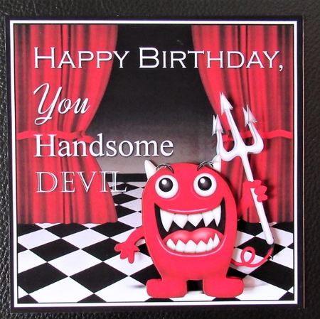 Handsome devil by Davina Rundle
