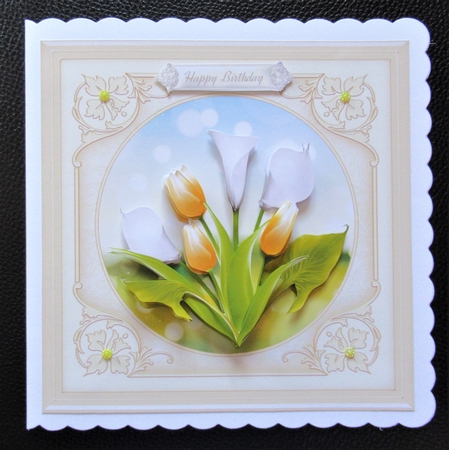 Spring flowers mini kit by Davina Rundle