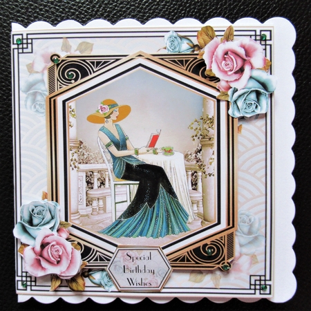 Art Deco 6x6 Mini Page Kit by Davina Rundle