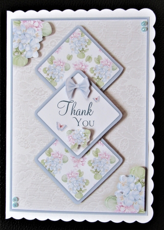 Triple Square Mixed Greeting Floral Bumper Kit by Davina Rundle