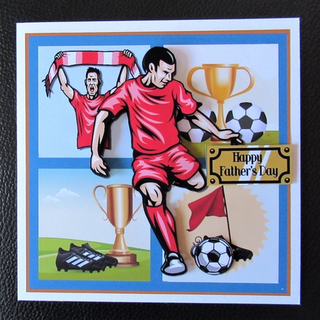 Football mad red by Davina Rundle
